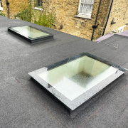 Flat Roof Rebuild with Skylights in London