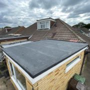 New Felt Flat Roof in Sutton
